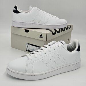 adidas Advantage Men's Tennis Cloud White GZ5299 Low Top Shoes Size 11 NEW